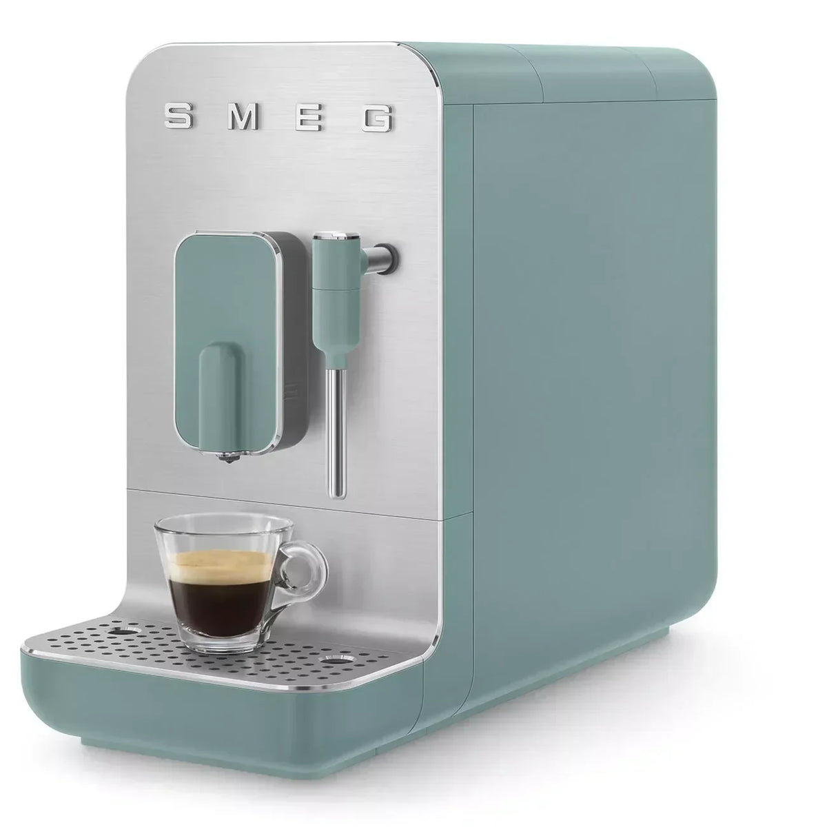 Smeg BCC12EGMUK Coffee Machine 1.3L 15 Bar Emerald - View 2
