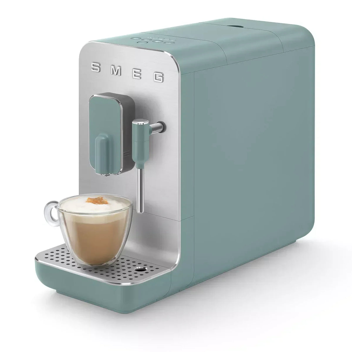 Smeg BCC12EGMUK Coffee Machine 1.3L 15 Bar Emerald - View 4