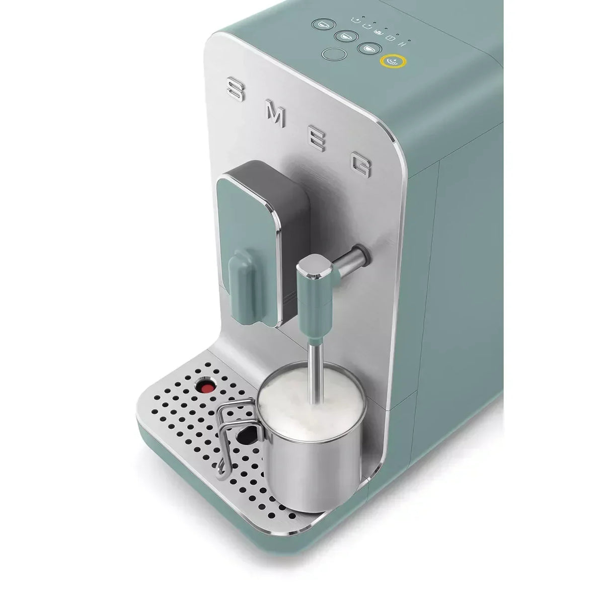 Smeg BCC12EGMUK Coffee Machine 1.3L 15 Bar Emerald - View 3
