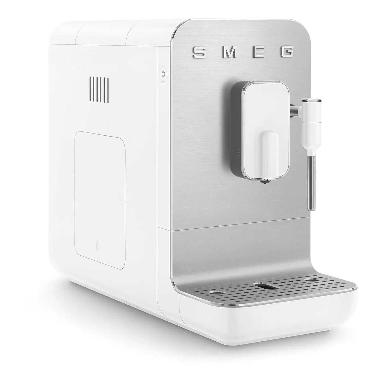 Smeg BCC12WHMUK Retro Bean to Cup Coffee Machine 1.3L 15 Bar Matt White - View 2