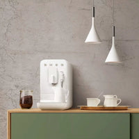 Smeg BCC12WHMUK Retro Bean to Cup Coffee Machine 1.3L 15 Bar Matt White thumbnail 9