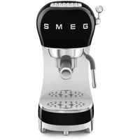 Smeg ECF02BLUK 50s Retro Style Espresso Coffee Machine Black thumbnail 4
