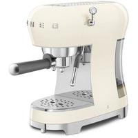 Smeg 50s Retro Style ECF02CRUK Espresso Coffee Machine Cream thumbnail 1