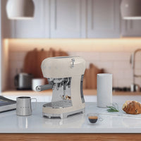 Smeg 50s Retro Style ECF02CRUK Espresso Coffee Machine Cream thumbnail 6
