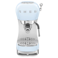 Smeg 50s Retro Style ECF02PBUK Espresso Coffee Machine Pastel Blue thumbnail 3