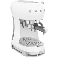 Smeg 50s Retro Style ECF02WHUK Espresso Coffee Machine White thumbnail 3