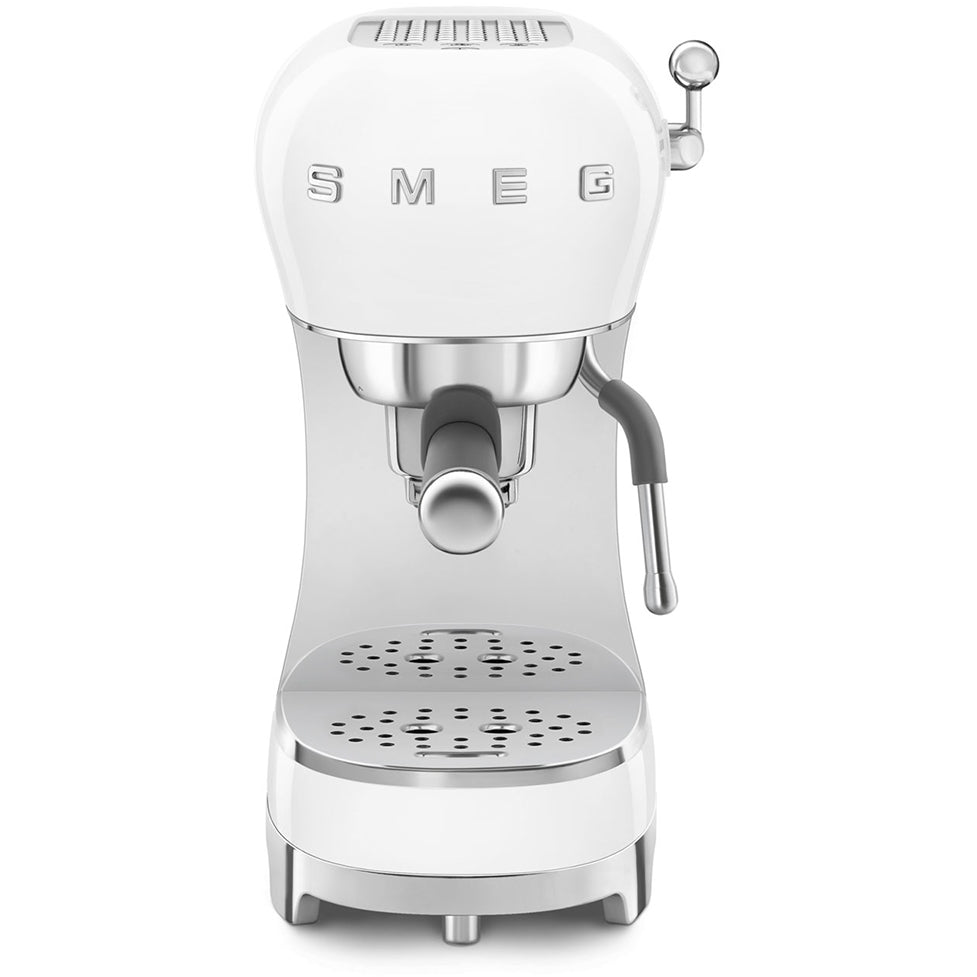 Smeg 50s Retro Style ECF02WHUK Espresso Coffee Machine White — image 4