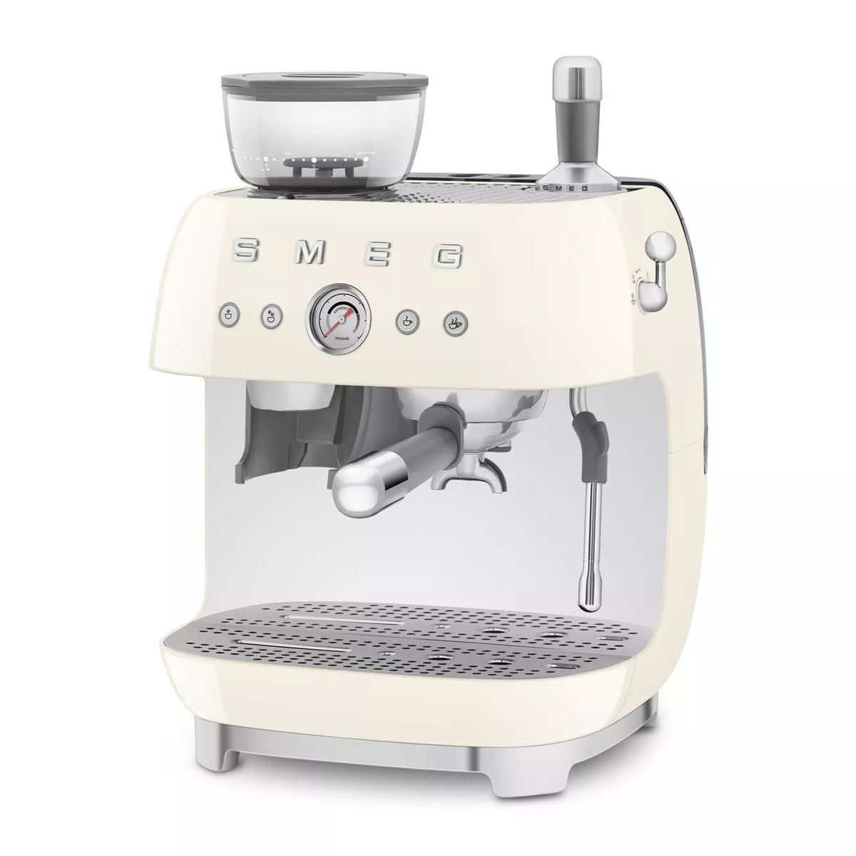 Smeg EGF03CRUK 50s Style Coffee Machine Cream - View 2