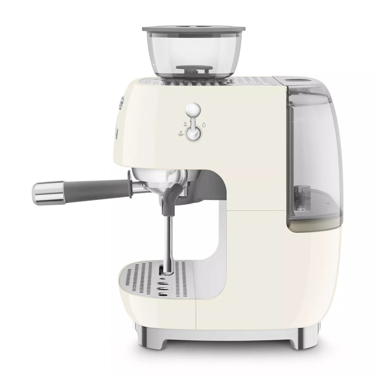 Smeg EGF03CRUK 50s Style Coffee Machine Cream - View 3