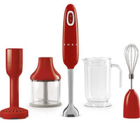 Smeg 50s Retro Style HBF02RDUK Hand Blender 700W Red thumbnail 1