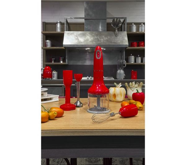 Smeg 50s Retro Style HBF02RDUK Hand Blender 700W Red — image 5