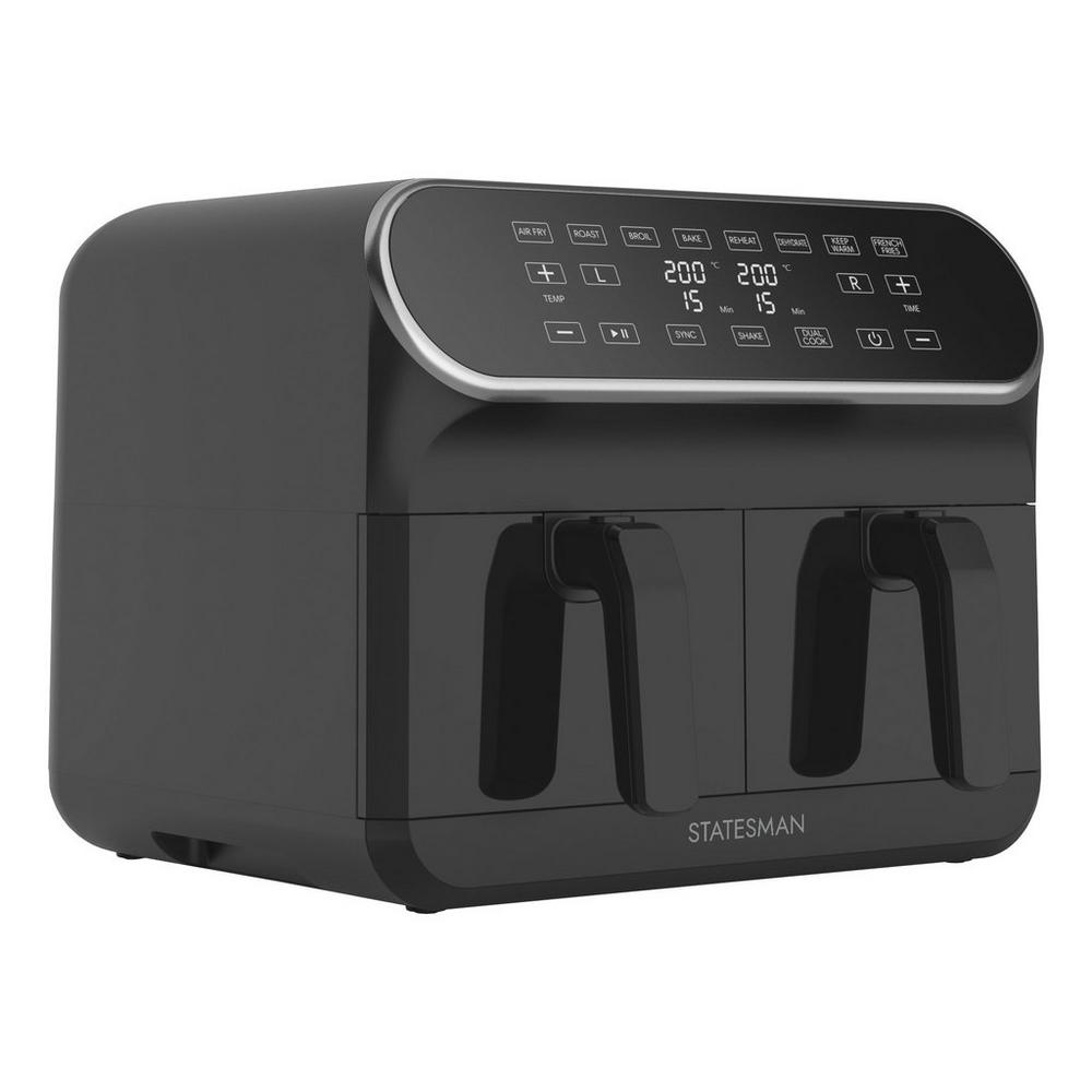 Statesman SKAF08017BK Digital Dual Zone Air Fryer 8L Black — image 2