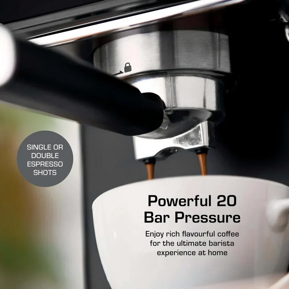 Swan SK22113BLK Digital Espresso Coffee Machine 1.5L Black — image 3