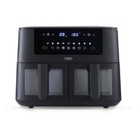 Tower Vortx Vizion T17151 Dual Basket Air Fryer 8L Black thumbnail 1