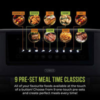 Tower Vortx Vizion T17151 Dual Basket Air Fryer 8L Black thumbnail 6